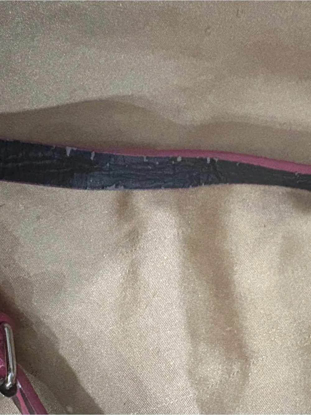Kids Pink Leopard Print Belt